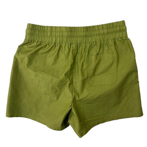 Fabletics Camden Cargo Shorts XL Olive Green Pull On Hiking Canvas - Picture 2 of 8
